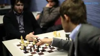 Tata Steel Chess 2012 - Analysis - Radjabov - Carlsen round 8