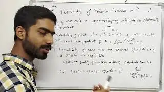 Poisson Process in Queuing Theory - Postulates of Poisson Process