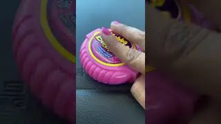 Hubba bubba bubble gum tape Candy 🍭🍬🍭#shorts  #hubbabubba #bubblegum