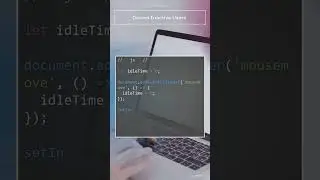 JS - How to check user inactivity with plain JS 