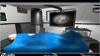 SOFA-Unity -  Interactive X Ray rendering of 3D deformable models