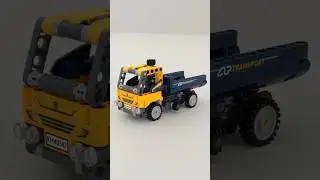 LEGO Technic 42147 Dump Truck Satisfying Speed Build 