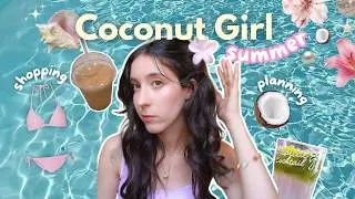 How I Prep for a Coconut Girl Summer 🌺 aestehtic summer reset 2025