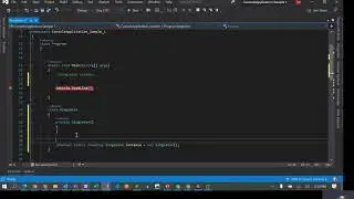 C# Hands On - Singleton