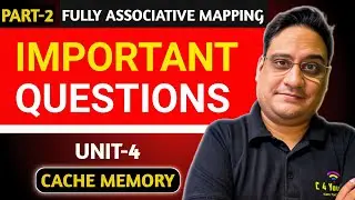Fully Associative Mapping Qs | Hindi | Part 2 | Cache Memory | COA | KCS 302 #cache #lecture