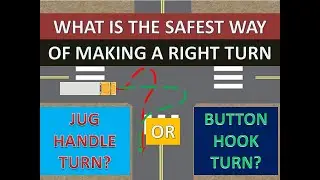 The Proper & Safest Way of Making a Right Turn for Tractor and Trailer | Button Hook Turn | Big Rig