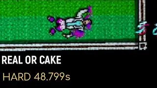 Real or Cake? Hard 48.799s | Hotline Miami 2 Speedrun (level editor single)