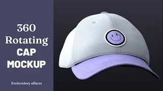 3D Animated Cap Mockup Tutorial (No Plugins)