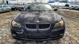 Утопленная 335 BMW за 725$, мы её заставим ехать!