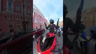Невезуха..🙄 #мото #мотодевушка #мотоциклы #питер #спб #санктпетербург #мотобудни #тюбик #юмор