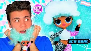 КУДРЯШКА ДЕВУШКА МОРОЗ 🥶 ICY GURL LOL OMG Winter Chill ❄️ Айси Герл и Бррр Биби обзор от Биги