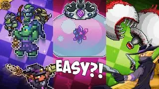 EPIC FAILS in MASTER MODE Early Hardmode Terraria!
