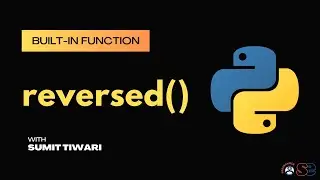 Transform Lists Like a Pro: Reverse Function Unveiled | Python Live Session |  