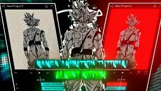 MANGA ANIMATION TUTORIAL|ALIGHT MOTION|