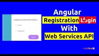 Angular Login and Registration with web API