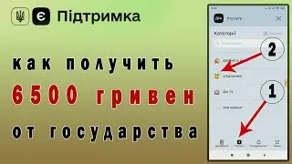 Как получить 6500 грн от государства  /  Як отримати 6500 грн від держави  через Дію / ЄПідтримка