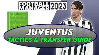 FM23 JUVENTUS Tactics & Transfer Guide