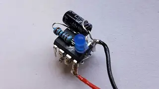 PCB? What PCB? - Building a tiny but functional NE555 timer circuit. (electronics tutorial)