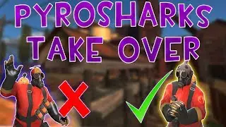 [TF2] We RUINED This 2Fort Server With PyroShark Madness...