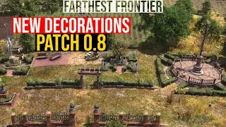 Farthest Frontier New Decorations 0.8 Patch Gameplay