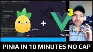 Learn Pinia in 10 MINUTES (Vue.js 3)