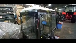 Замена кабины после пожара на тракторе мтз-82