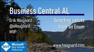 Selecting  values from an Enum in Business Central