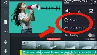 Kinemaster Audio Reverb option | Kinemaster Audio editing | Kinemaster Hindi Tutorial