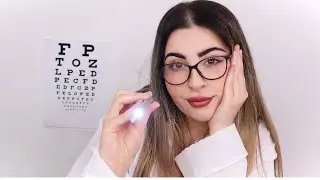 OFTALMÓLOGA EN PRÁCTICAS REVISA TU VISTA 👀 || ASMR Español
