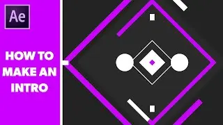 How To Create a 2D Intro in After Effects - Process Video | Minimal Intro