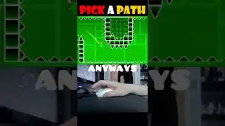 Geometry Dash: IMPOSSIBLE World's Hardest Portal Challenge 😭