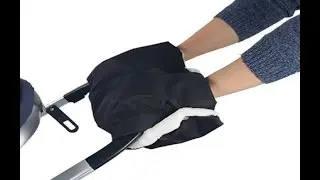 Посылка из Китая.Тёплая муфта для рук,на коляску