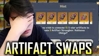 I sacrificed EVERYTHING for these Artifact Swaps | Genshin Impact