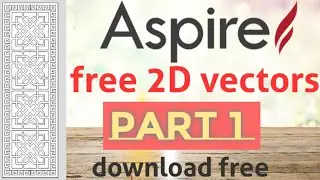 free 2D design for cnc # free DXF files# free vector for aspire and artcam