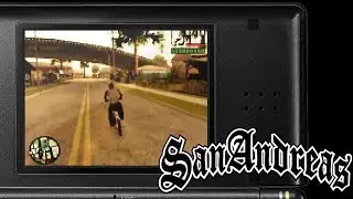 What If Grand Theft Auto San Andreas was ported onto the DS?