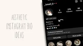 50+ Aesthetic Bio Ideas for Instagram | Instagram Bio Ideas Savage | Classy | Funny |