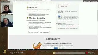 Using Zig from Python 😱 (Twitch Live Stream)