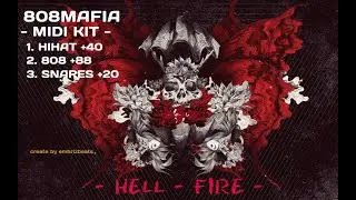 (MIDI KIT) 808 MAFIA Midi Kit 