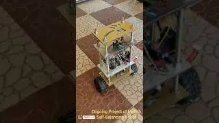 Self balancing robot - Arduino - Gyro - T.S.Mohith