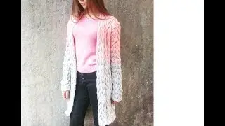 Лало Кардиган мастер-класс Часть 3 Завершение.