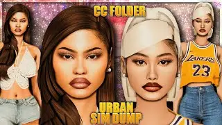 URBAN SIM DUMP 107 💎 - CC & SIM DOWNLOAD | Sims 4 CAS