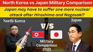 Japan vs North Korea Military Comparison 2023 | Japanese Army | Korean Army