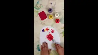 Color Match Paint #paint #crayola #art #craft #matchgame #mixingpaint #shorts