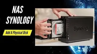 Add Physical Disk to NAS Synology