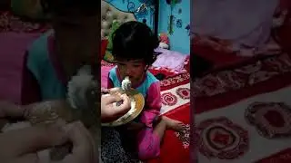 Aku Sedang Sakit / Makan Di Suapin  Ibu.