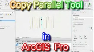 Copy Parallel Tool in ArcGIS Pro | Effortless Line Duplication and Offset