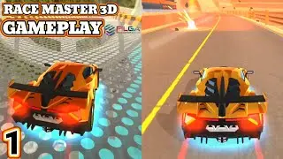 Race Master 3D Gameplay Level 1 to 63 Car Racing, All Roads, New Cars Unlocked, Android, iOS - Filga