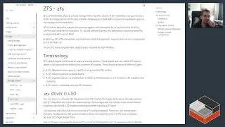 ZFS storage and LXD