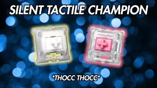Gazzew Boba U4 Silent VS KBDFans Gateron Aliaz! Silent Tactile Sound Test!