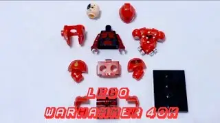 LEGO Warhammer 40k | Blood Angels | Unofficial LEGO Minifigures